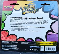 x2 Pokemon TCG Ascended Heroes Double Blister Booster Packs Erika & Larry NEW - Image 4