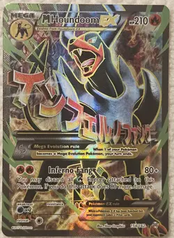 Pokemon Mega Houndoom EX 154/162 XY BREAKthrough English NM/LP - Image 1