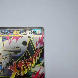 M Aggron EX (154 Full Art) 154/160 XY - Primal Clash Holo LP Pokemon TCG - Image 2