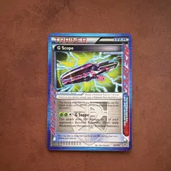 Pokemon G Scope Ace Spec Foil Team Plasma Trainer Item 93/101 Plasma Blast - Image 1