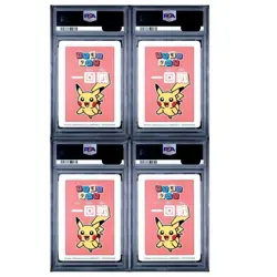 PSA 10 2025 Pokemon Taruka Pikachu Round 2 1st 2nd 3rd 4th Place Sequential SET - Image 2