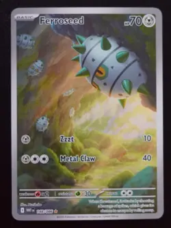 Ferroseed - 148/086 - Pokemon White Flare Illustration Rare NM - Image 1