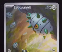 Ferroseed - 148/086 - Pokemon White Flare Illustration Rare NM - Image 2