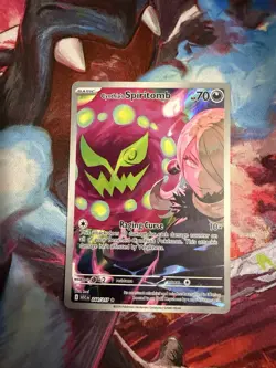 Pokemon Cynthia's Spiritomb 244/217 Me Ascended Heroes Holo Illustration Rare NM - Image 1
