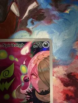 Pokemon Cynthia's Spiritomb 244/217 Me Ascended Heroes Holo Illustration Rare NM - Image 3