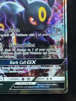 Pokemon Umbreon GX 80/149 Sun & Moon Base Set Holo (LP) - Image 5