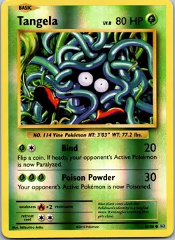 Tangela 8/108 - XY - Evolutions Common Pokemon TCG NM - Image 1