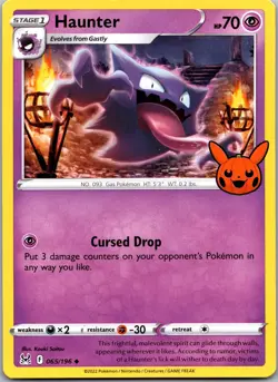 Haunter 065/196 - Trick or Trade BOOster Bundle 2023 Pokemon NM - Image 1