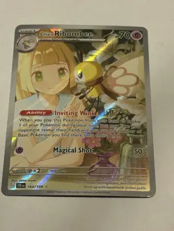 Lillie’s Ribombee #164 Journey Together Illustration Rare (IR) 2025 Pokemon MINT - Image 3
