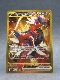 Pokemon - 254/198 Koraidon ex SV01 Scarlet & Violet Base Hyper Rare Holo NM TCG - Image 1