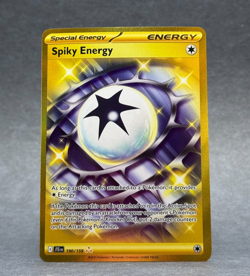 Pokemon - 190/159 Spiky Energy SV09 Journey Together Gold Hyper Rare Holo NM TCG - Image 1