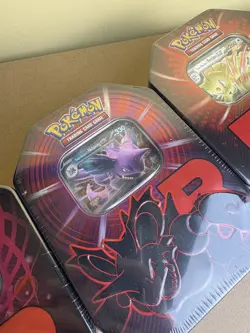 Pokemon TCG: Team Rocket Tin Destined Rivals - Set of 3 | New & Sealed - Image 5