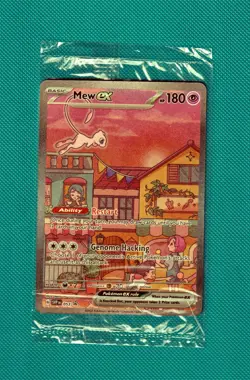 Mew EX SVP 053 Pokemon TCG Scarlet Violet 151 UPC Sealed Black Star Promo - Image 1