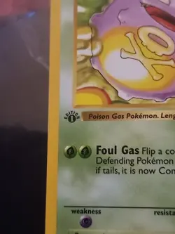 1999 Pokemon Koffing 1st Edition 051/102 Base Set - Image 3