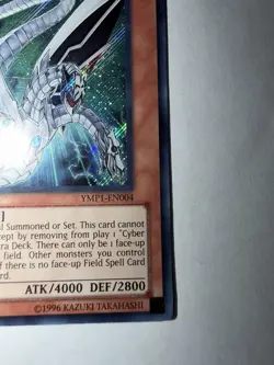 Yu-Gi-Oh Malefic Cyber End Dragon YMP1-EN004 Secret Rare Limited Edition - Image 3