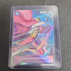 Donquixote Doflamingo (Special Holo) PRB02-011 Blocker 6000 One Piece CCG - Image 1