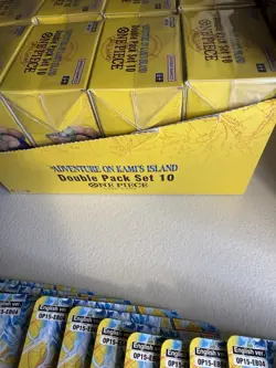 12 One Piece ENG Double Pack Set Vol.10 OP15-EB04 + 24 Sleeved Singles W Display - Image 4