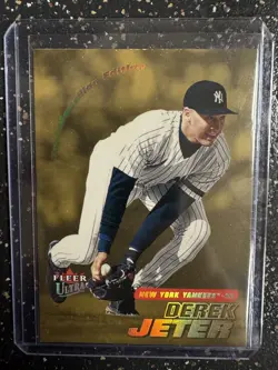2001 Fleer Ultra - Derek Jeter #2G Gold Medallion Edition Yankees - Image 1