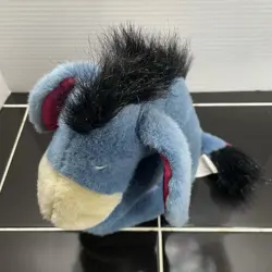 Vintage Walt Disney Eeyore Plush Toy w Detachable Removable Tail Winnie the Pooh - Image 5