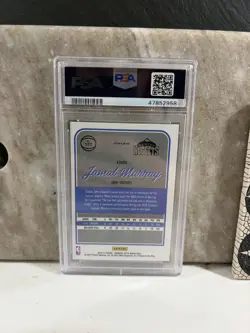 2016-17 Donruss Optic JAMAL MURRAY Silver Holo Prizm 157 Rookie RC Nuggets PSA 9 - Image 2