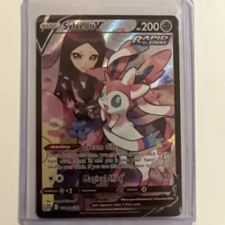 Sylveon V TG14/TG30 Swsh09: Brilliant Stars Trainer Gallery Holo - Image 1