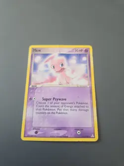 Pokemon TCG - Mew 111/110 - EX Holon Phantoms - Non-Holo Rare HP - Image 1