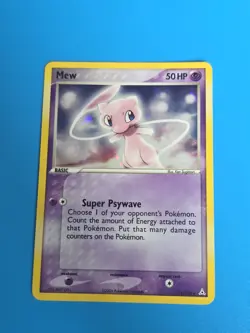 Mew - 111/110 - EX Holon Phantoms - Secret Rare Holo - Pokemon TCG - Image 1