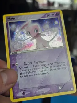 Mew - 111/110 - EX Holon Phantoms - Secret Rare Holo - Pokemon TCG - Image 2
