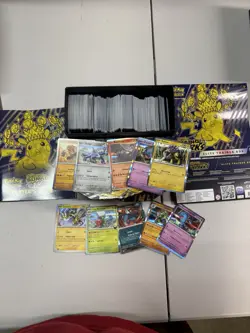 1000 + Modern English Pokemon Cards Bulk Pack Fresh Mint Condition, Great Deal!! - Image 1