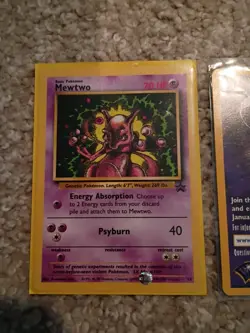 Mewtwo #14 - Black Star Promo - Non-Holo Movie Pokemon Card - Near Mint (NM) - Image 3