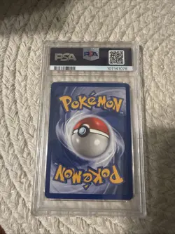 Pokemon Bulbasaur Base Set Regular Card PSA 7 - Image 2