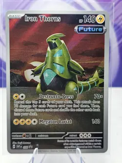Pokemon Card TCG Iron Thorns SVP 098 Black Star Promo Scarlet & Violet NM - Image 1
