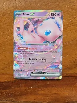Mew ex 151/165 English And Japanese 076/190 Lot Of 2 Rare Pokemon TCG Cards - Image 4