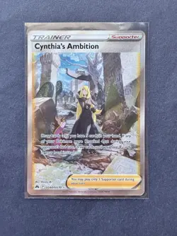 Pokemon Foil GX Card Lot - Cynthia's Ambition, Gardenia's Vigor, Articuno (6) - Image 1