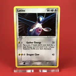 2004 | Pokemon TCG (LATIOS 2/10 HP | Trainer Kit HOLO) Card Nintendo RARE - Image 1