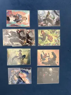 MTG Spider-Man ART CARDS (Art Series) - Card Lot (9 Art Cards) - Image 1