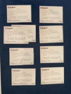 MTG Spider-Man ART CARDS (Art Series) - Card Lot (9 Art Cards) - Image 2