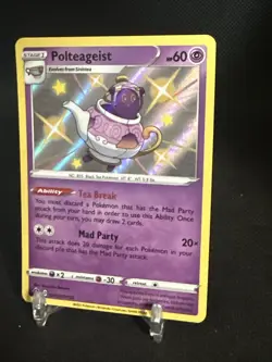 Polteageist SV053/SV122 Shining Fates Shiny Vault Shiny Holo Pokemon Card - Image 2