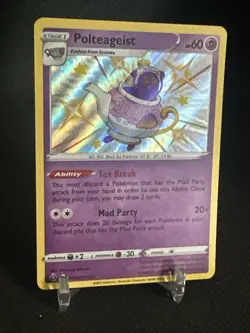 Polteageist SV053/SV122 Shining Fates Shiny Vault Shiny Holo Pokemon Card - Image 3