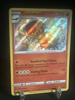 Centiskorch SV019/SV122 Shiny Holo Rare Shining Fates Pokemon Card - Image 3