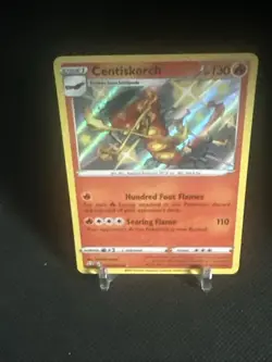 Centiskorch SV019/SV122 Shiny Holo Rare Shining Fates Pokemon Card - Image 4