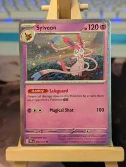Sylveon - (Cosmos Holo) 040/131 Miscellaneous Cards & Products Holo - Image 1