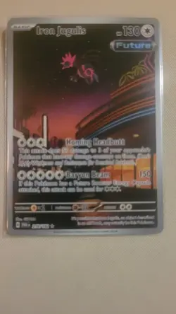 Pokemon TCG Iron Jugulis Paradox Rift Holo Card 216/182 Near Mint Condition - Image 1