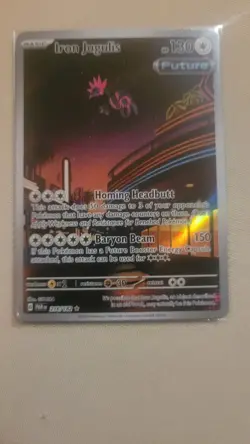 Pokemon TCG Iron Jugulis Paradox Rift Holo Card 216/182 Near Mint Condition - Image 2