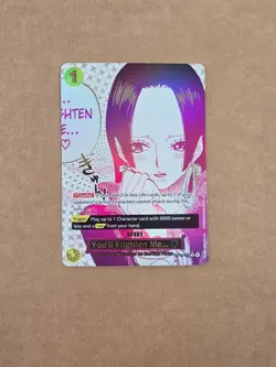 2026 One Piece Azure Sea's Seven Card OP14-118 You'll Frighten Me Alt Art EB-04 - Image 1