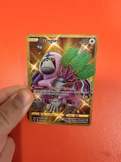 Pokemon Cards Oranguru 199/185 Secret Rare Full Art Vivid Voltage Near Mint - Image 1