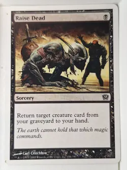 Raise Dead - 9th Edition Core Set - Magic the Gathering MTG Nice! - Image 1