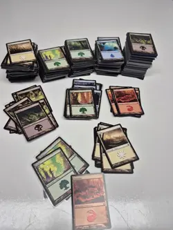 Mtg Large Land Lot Hundreds Un Searched - Image 1