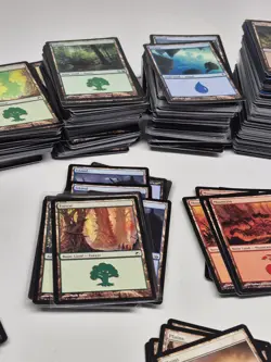 Mtg Large Land Lot Hundreds Un Searched - Image 3