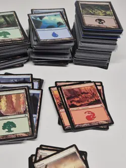 Mtg Large Land Lot Hundreds Un Searched - Image 4